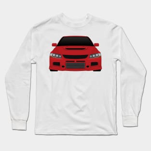 Evo IX Red Long Sleeve T-Shirt